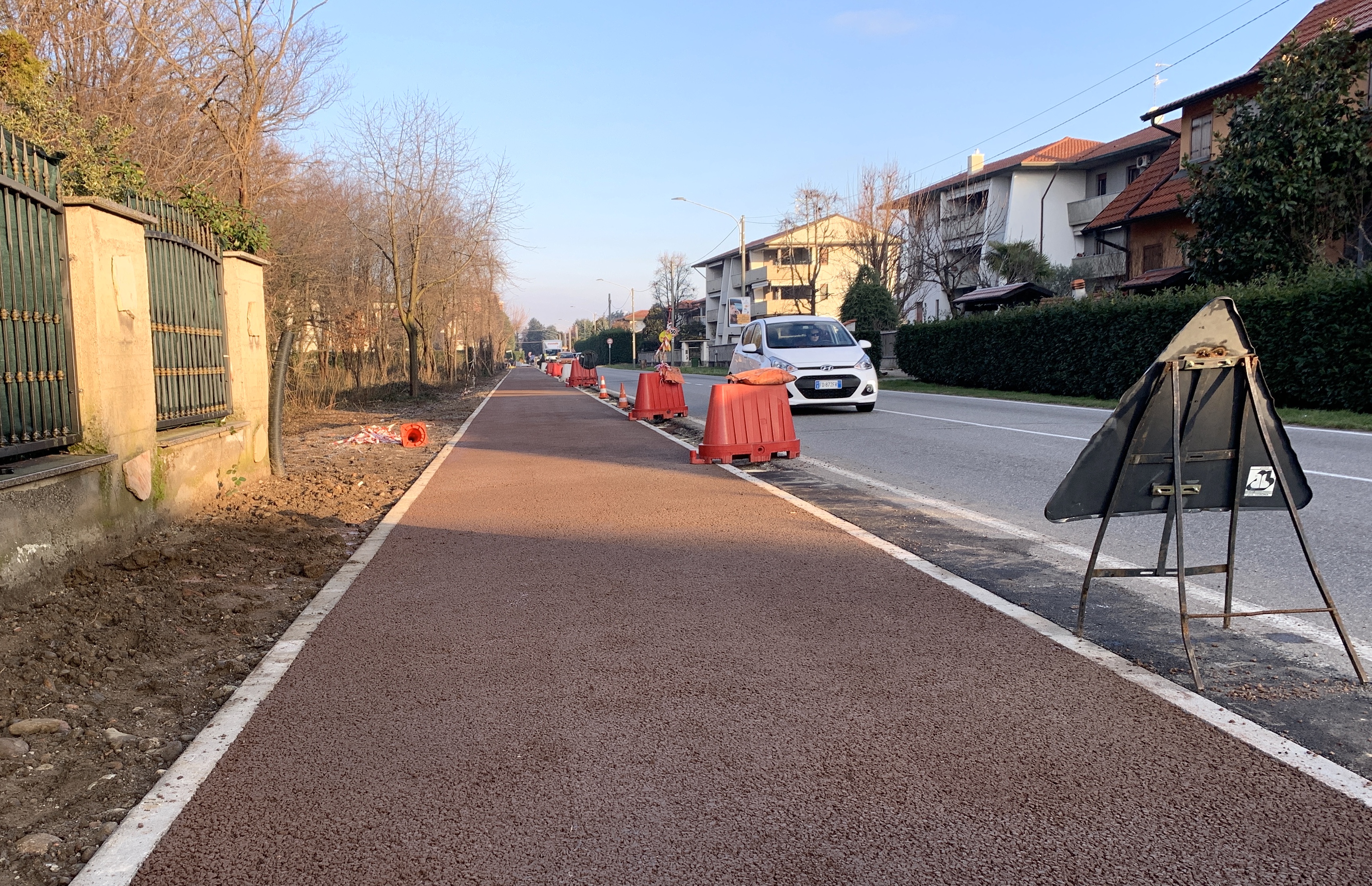Olgiate pista ciclabile