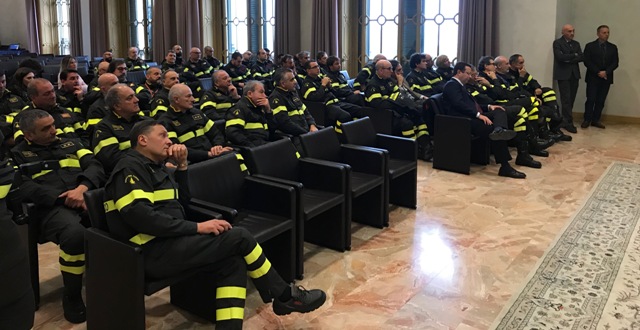Varese Dedalo vigili fuoco 