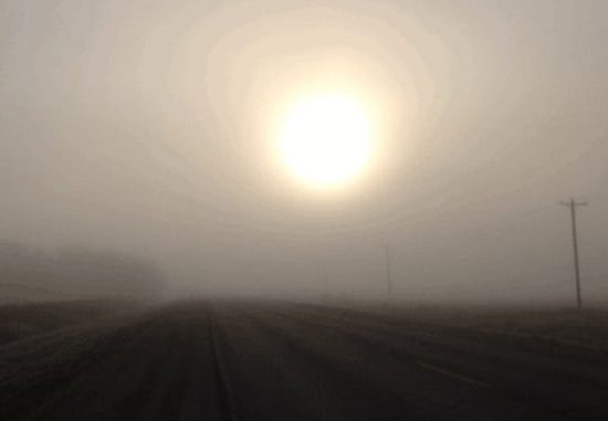 sereno temperatura nebbia pianura