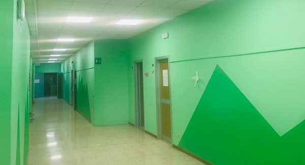 villacortese scuole lavori luci