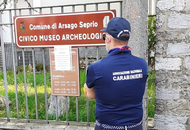 Casorate Arsago  carabinieri congedo