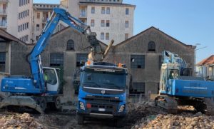 Varese demolizione ex Traferri via Carcano civati galimberti