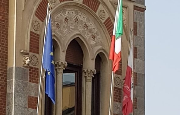 legnano bandiere lutto fdi