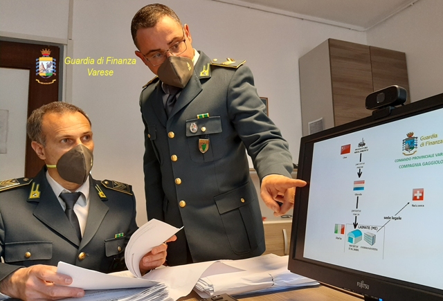 gaggiolo guardia finanza svizzera