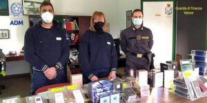 gaggiolo varese sequestro profumi