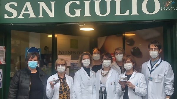 castellanza fermacia saturimetri donazione