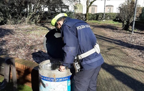 legnano rifiuti controlli polizialocale