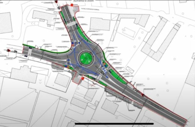 angera rotonde ciclabili parcheggi commercianti