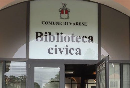 varese biblioteca sala studio