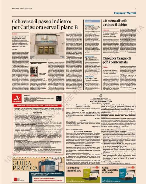 malpensa ryanair rimborso sentenza 