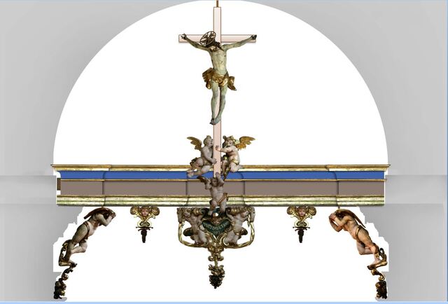 somma mezzana restauro crocifisso santo stefano