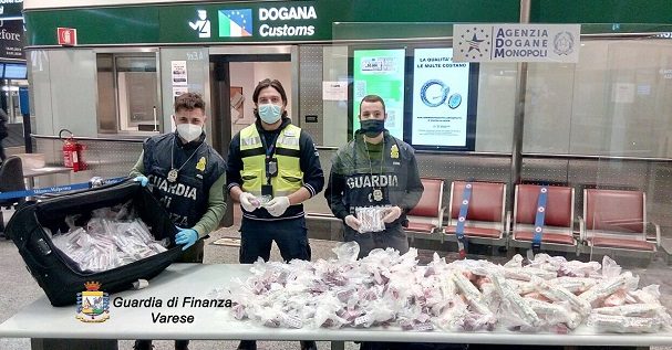 malpensa maxi sequestro medicinali
