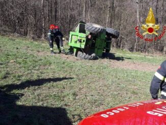arcisate trattore morto