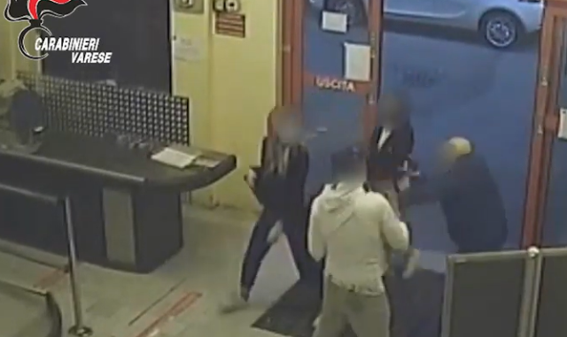 busto rapinatore seriale stazione