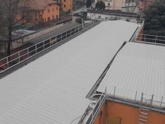 villacortese lavori scuola tetto