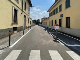 besnate via rosa protezione pedoni