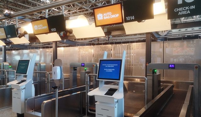 Malpensa Self bag drop