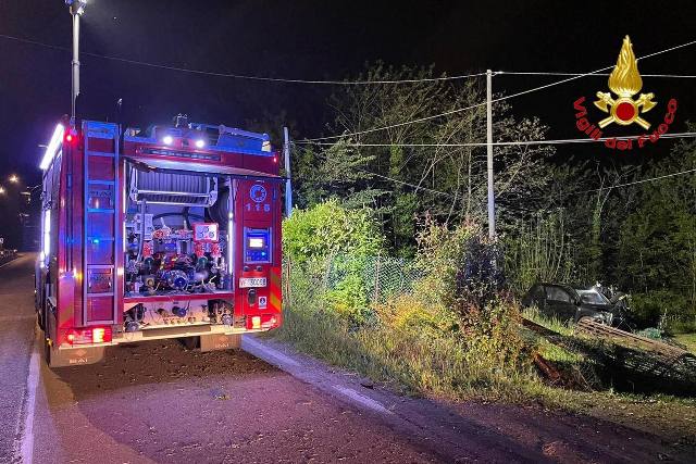 galliate incidente mortale