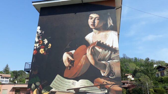 gemonio ravo murales caravaggio
