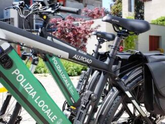 angera polizia locale e-bike