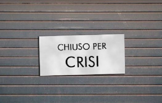 chiuso per crisi