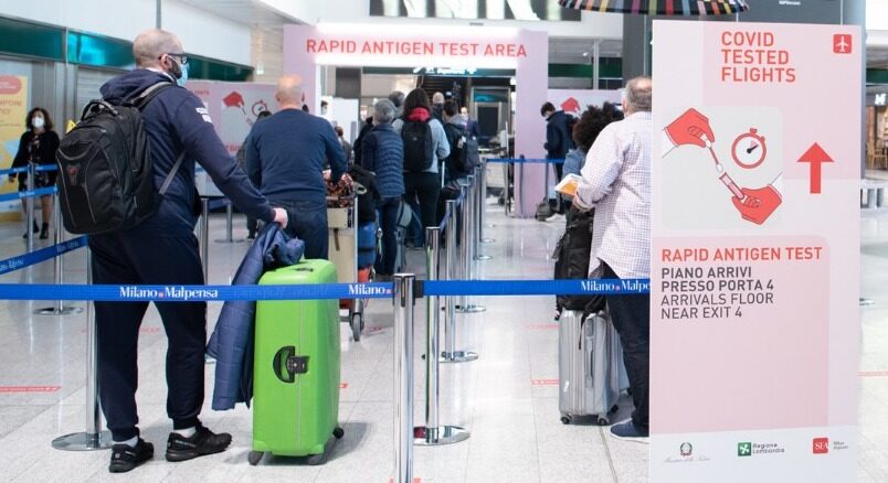 Malpensa voli covid Dubai