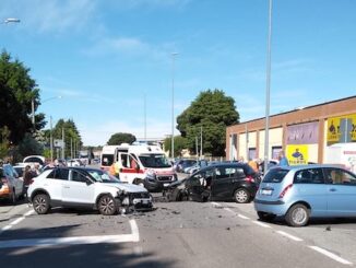 lonate ferno ciclista investito