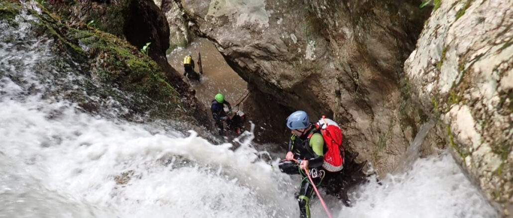canyoning
