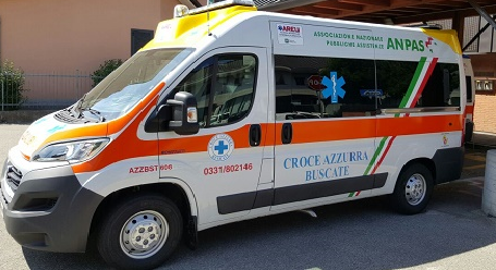 vanzaghello incidente giovane moto croce azzurra Buscate