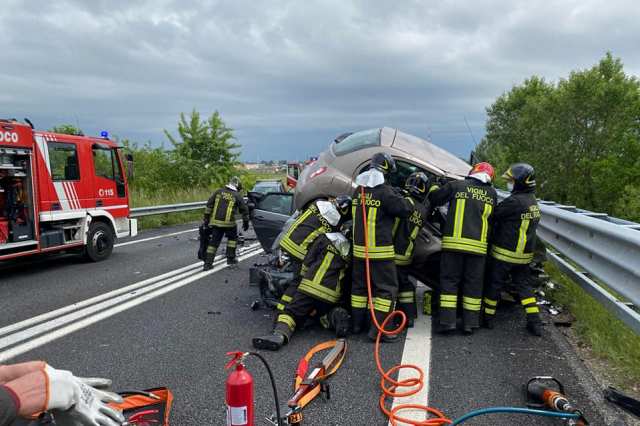 magenta incidente superstrada
