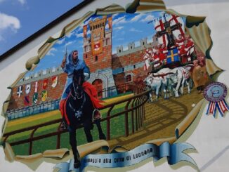 legnano murale palio battaglia