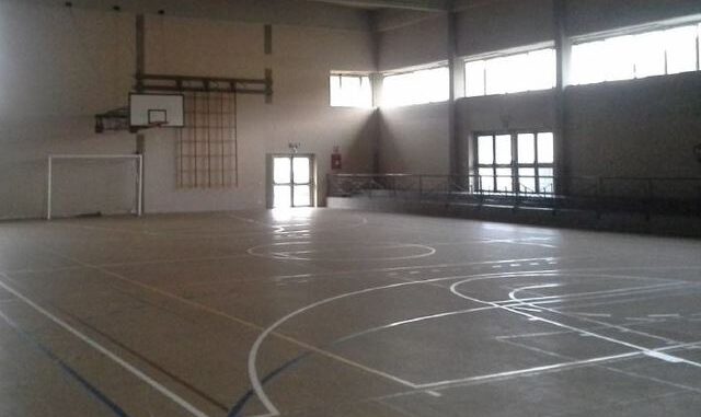 lonate intervento palestra pavimento