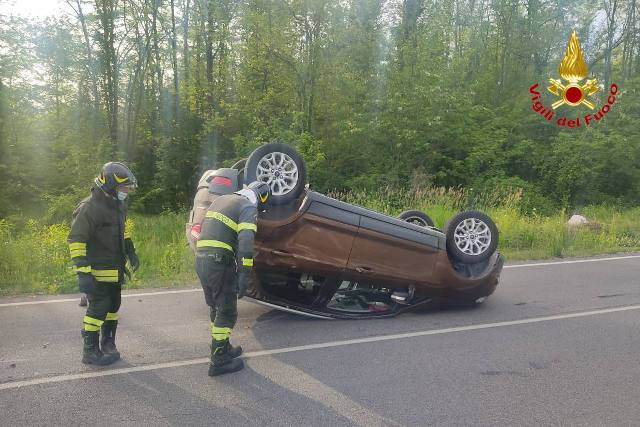 vergiate incidente feriti
