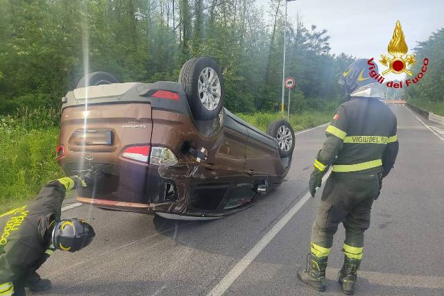 vergiate incidente feriti
