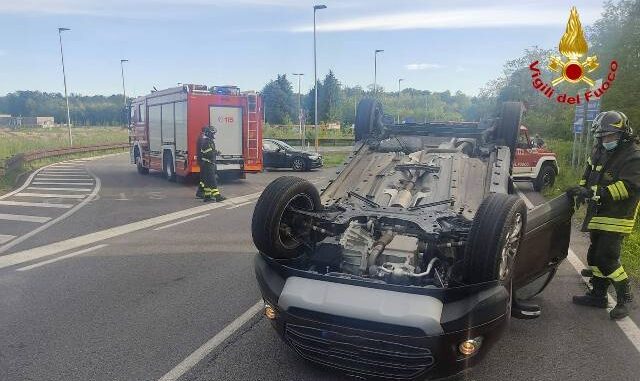 vergiate incidente feriti