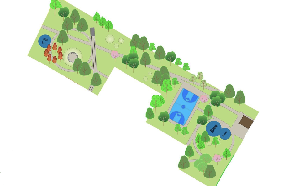 vanzaghello parco comunale progetto