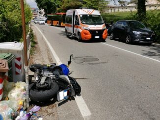 via gasparotto incidente moto 01