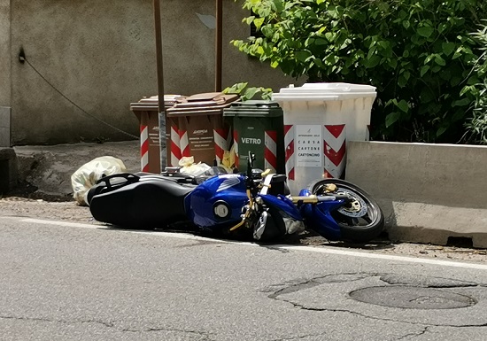 via gasparotto incidente moto 02