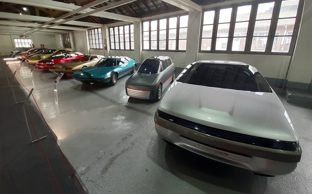 volandia mostra auto bertone inaugurazione