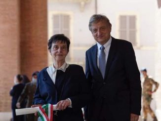 Bernhard Scholz con Emilia Guarnieri