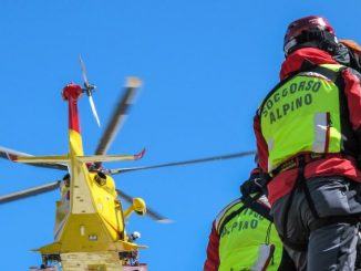 gazzada trentino alpinista ferito