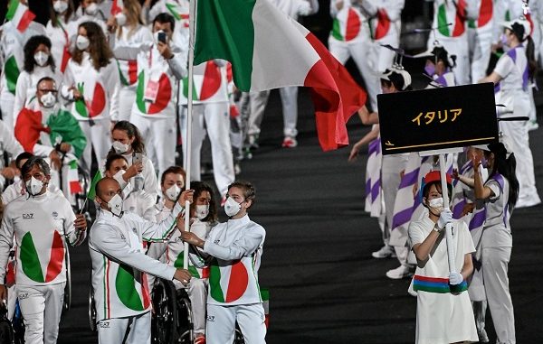 Paralimpiadi cerimonia apertura Tokyo
