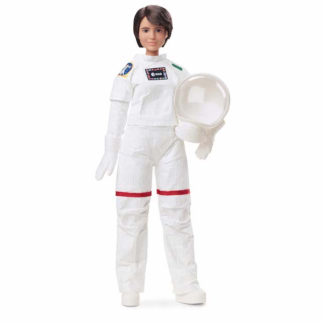 Spazio samantha Cristoforetti Barbie