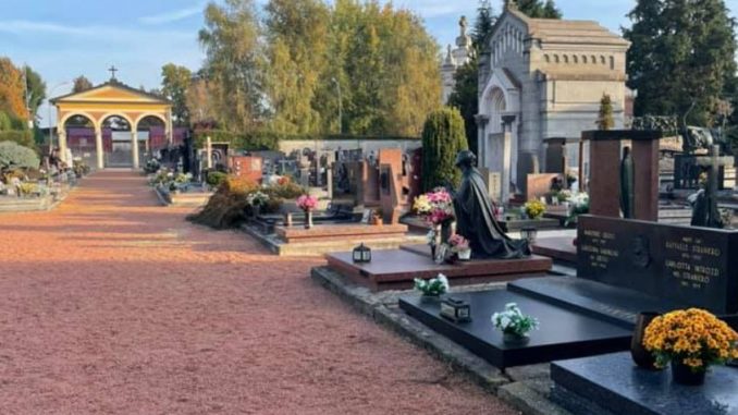 solbiate cimitero manutenzione lavori