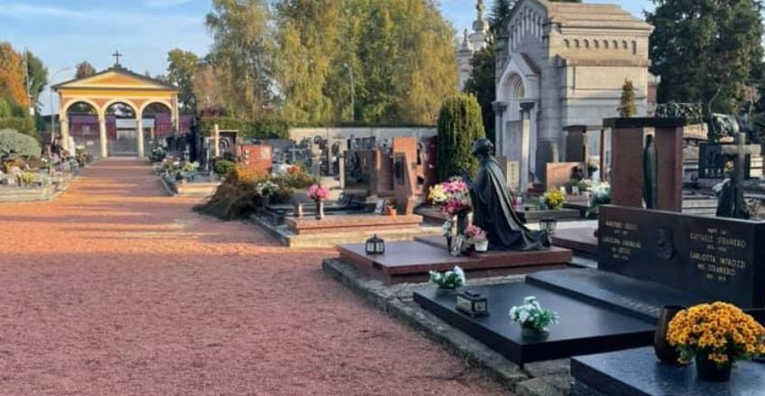 solbiate cimitero manutenzione lavori
