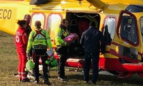 rescaldina incidenti elisoccorso ambulanza
