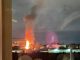 gallarate incendio cantiere abbandonato