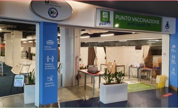 cerromaggiore hub vaccinale chiude