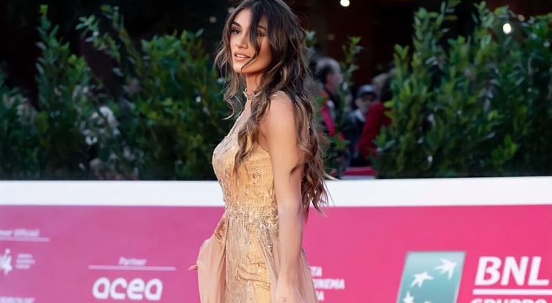 cardano melania ferraro red carpet roma