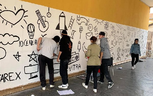 castanoprimo murales giovani scuole